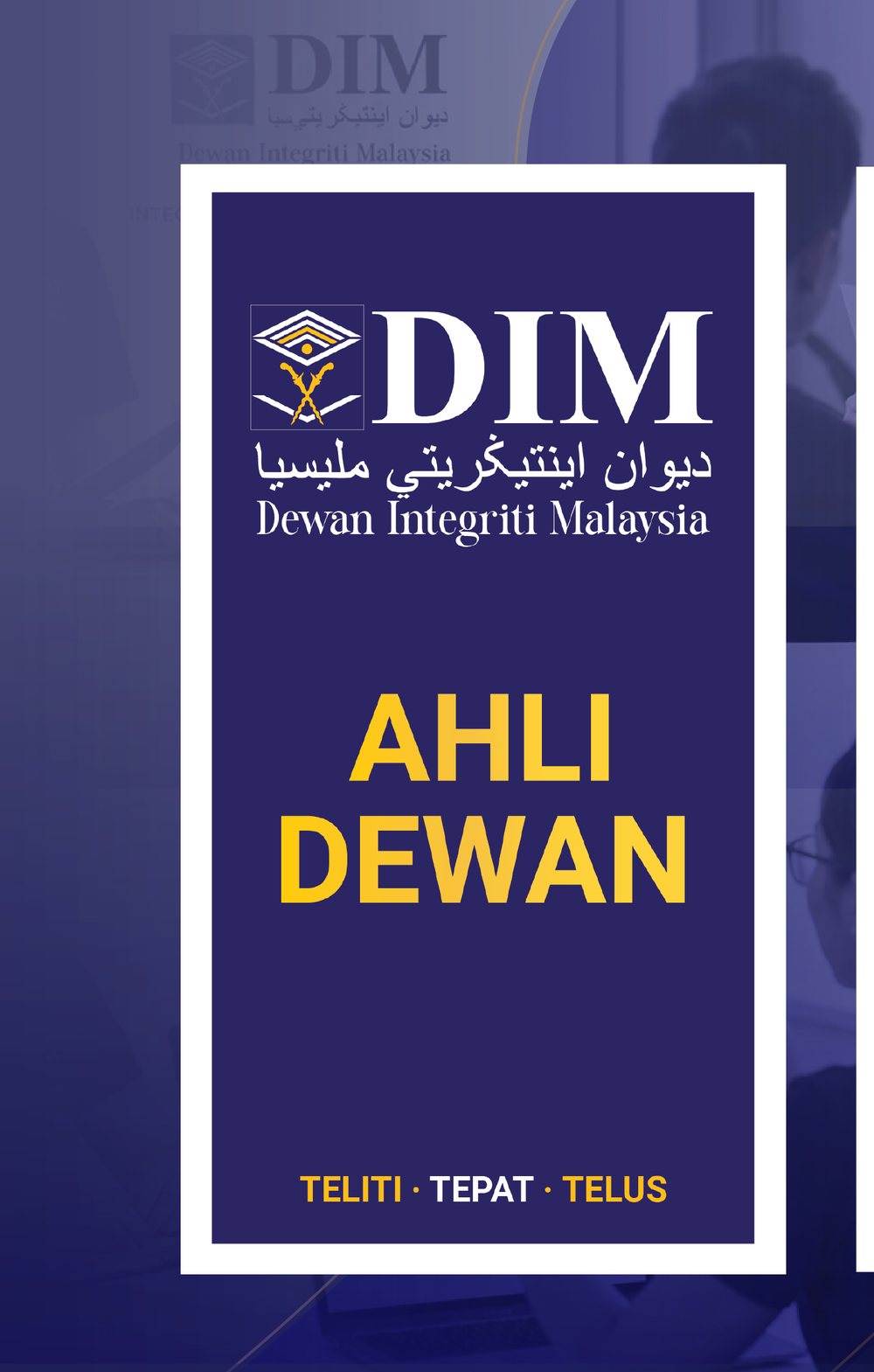 Sticker Kenderaan — Dewan Integriti Malaysia